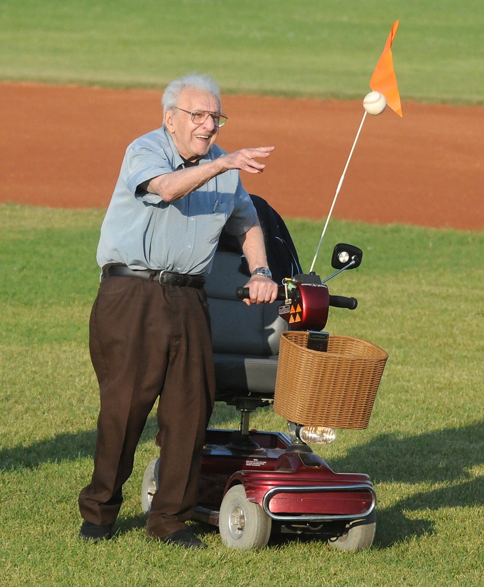 Express Regina Baba first pitch