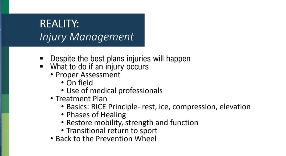 Injury management