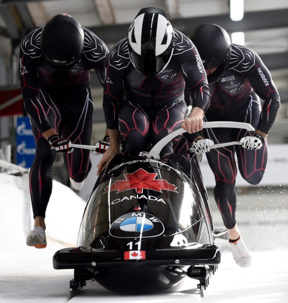 Team Kripps bobsled