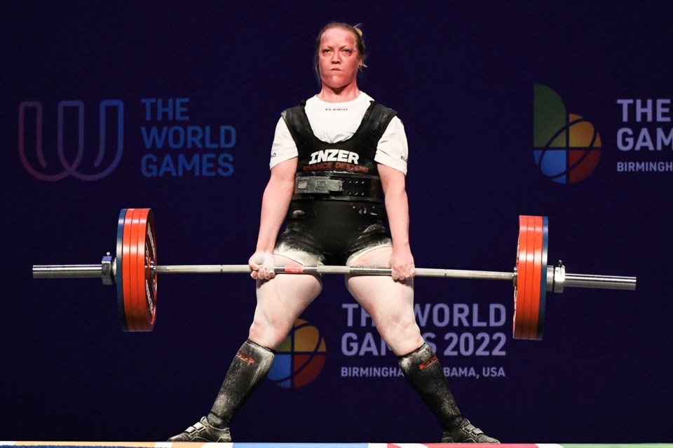 World Games Stinn deadlift