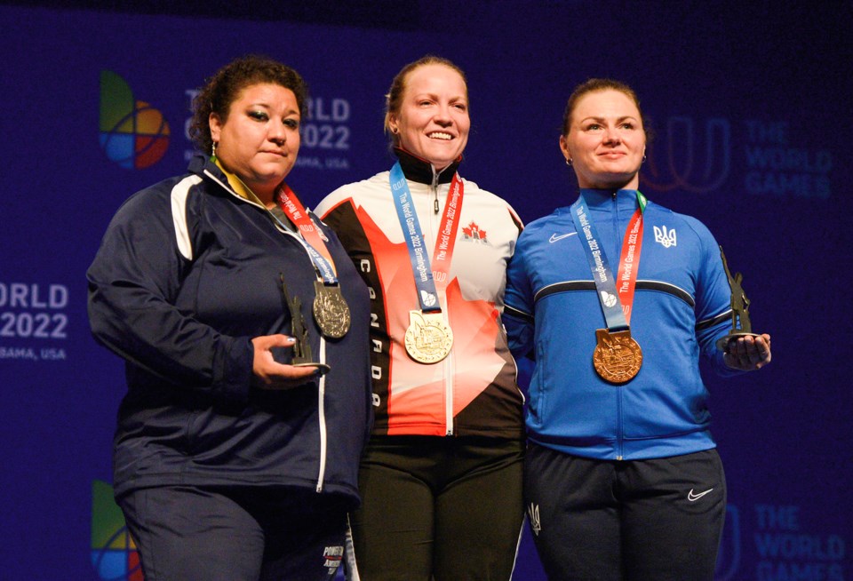 World Games Stinn podium