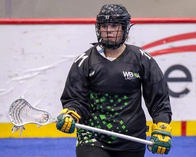 MyKenzie Shymko, a Moose Jaw Mustangs athlete and ambassador with the Women’s Box Lacrosse Global Network, is part of a growing movement to expand the sport locally and abroad.
