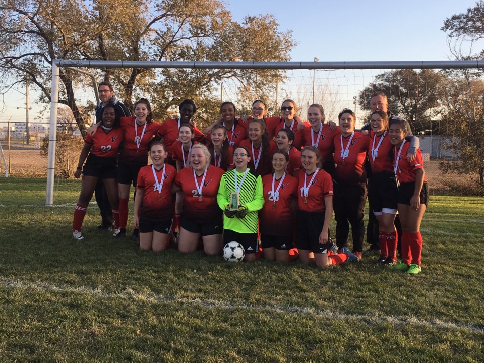 Vanier Girls at Regionals in Regina Oct 2019