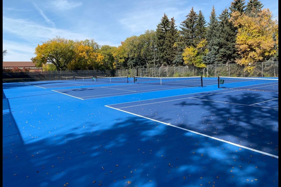 The brand new re-surfaced courts were a hit in their first season of operation.