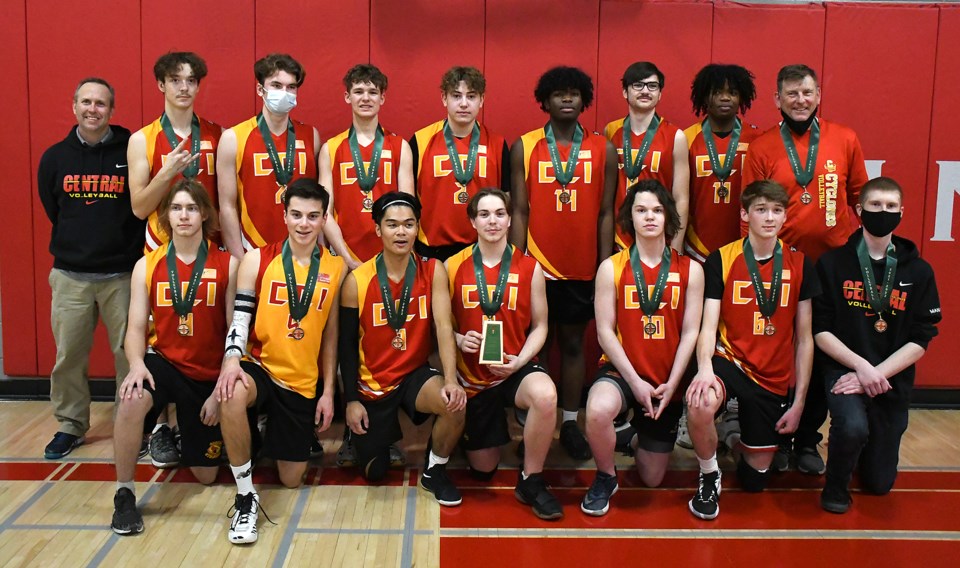 Central provincial volleyball bronze