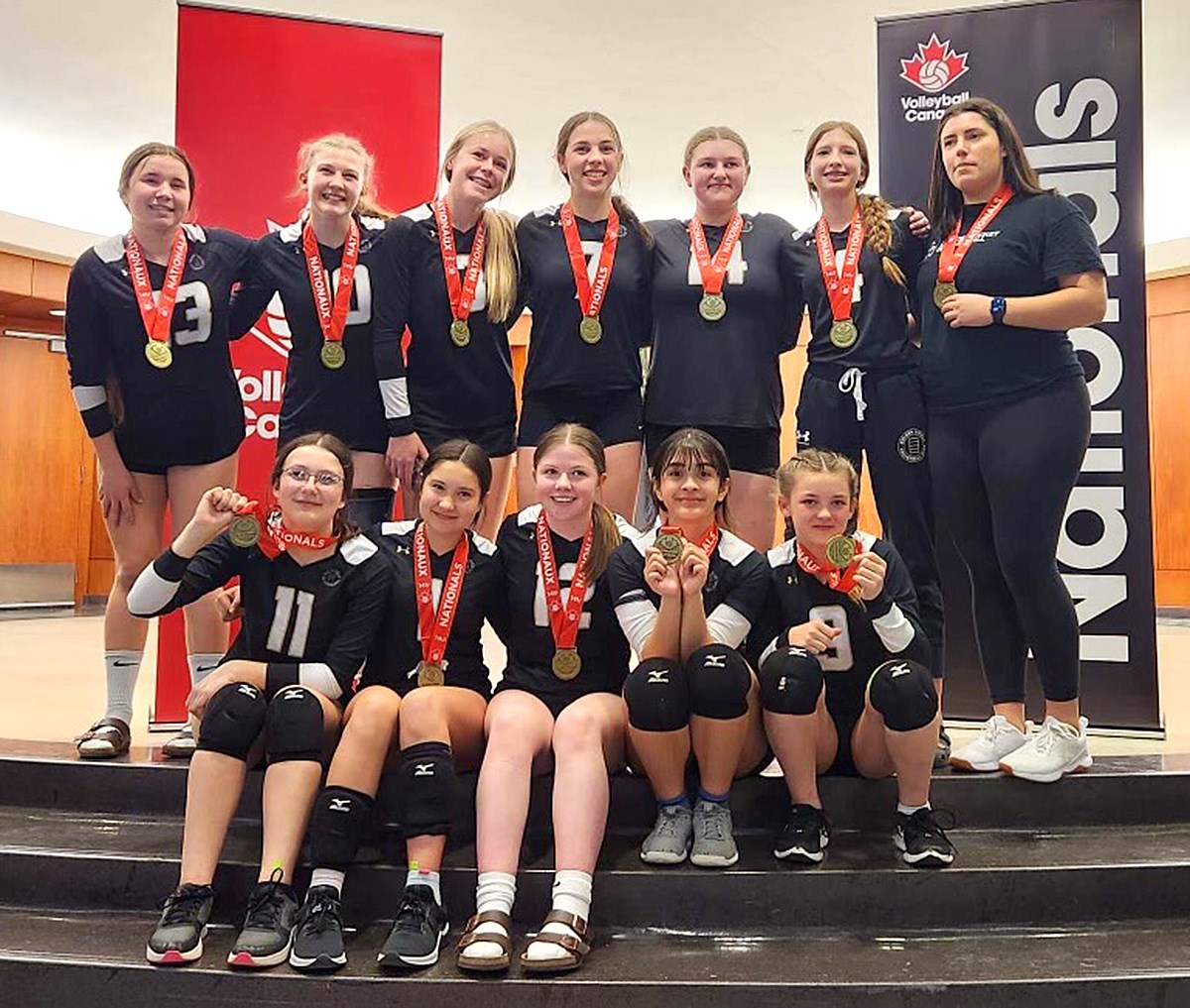 Moose Jaw teams pick up medals at Volleyball Canada nationals