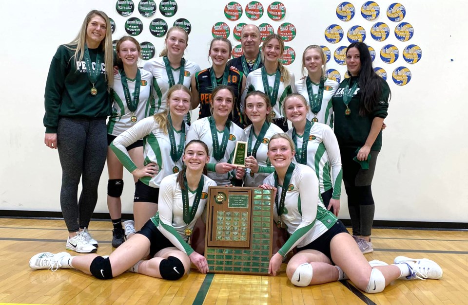 Peacock girls provincial champs