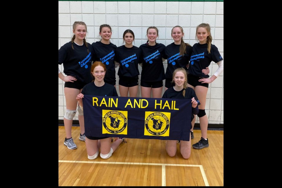 The Thunder Creek Volleyball Club 15Us picked up another tournament win over the weekend, this time at home.