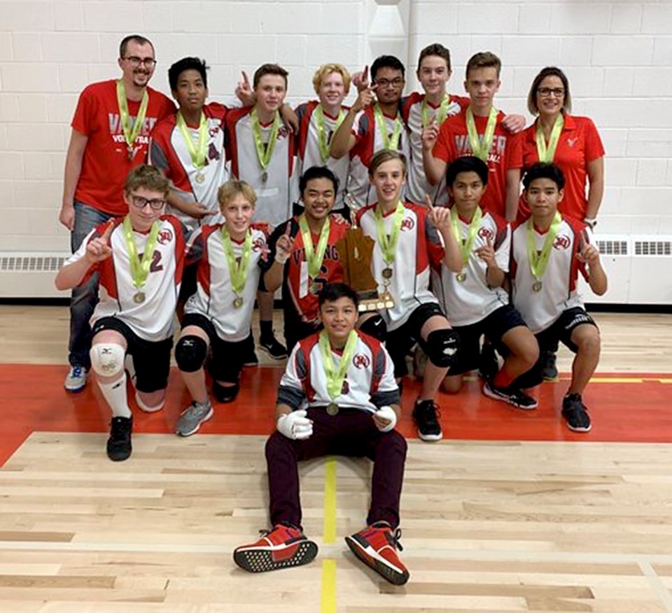 Vanier junior boys volleyball