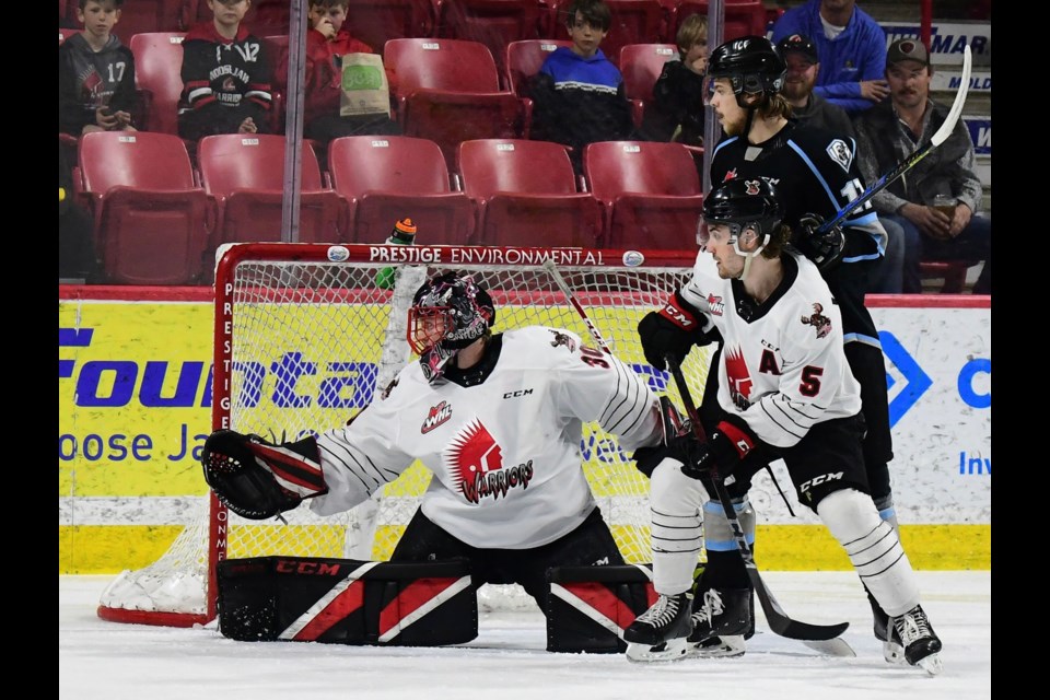 jackson Unger turned in a stellar performance to backstop the Warriors to their Game 3 win.