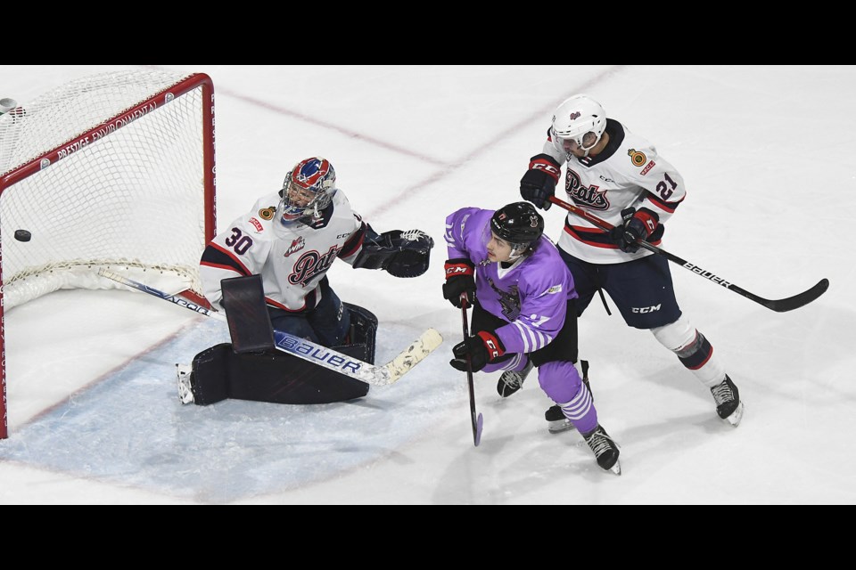 209 Edmonton Oilers On Hockey Fights Cancer Night Stock Photos