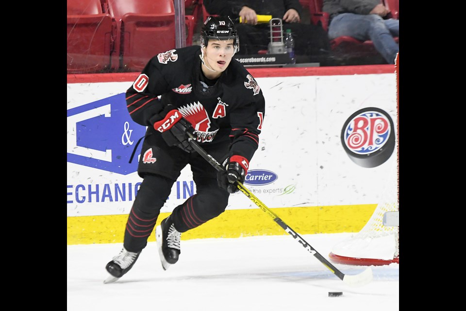 Moose Jaw Warriors defenceman Daemon Hunt is one of the top ranked players in the WHL for the upcoming NHL Draft.
