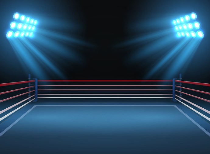 wrestling ring getty images stock