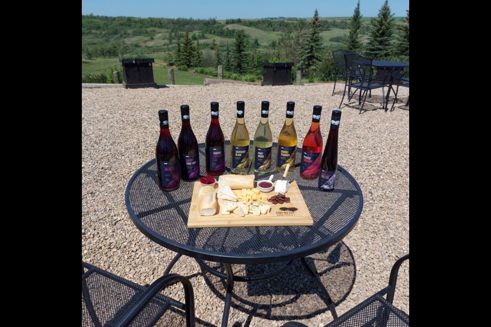Nestled in the Qu’Appelle Valley is Lumsden’s Over the Hills Orchards and Winery
