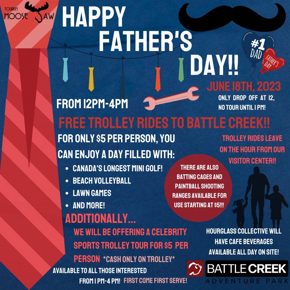 tourism-moose-jaw-partners-with-battle-creek-for-fathers-day-fun