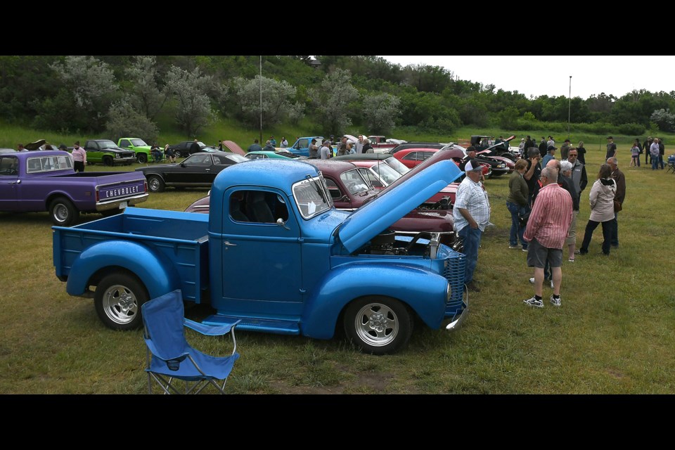 Close to 100 vehicles of all vintages took part in the 2022 “Those Guys” Bent Wrench Car Show in Wakamow Valley.