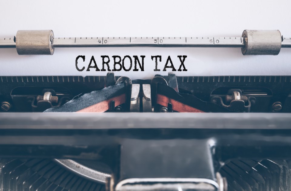 Carbon Tax print