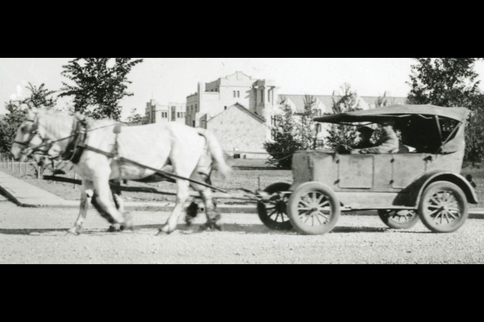 A Bennett buggy. Photo courtesy University of Saskatchewan