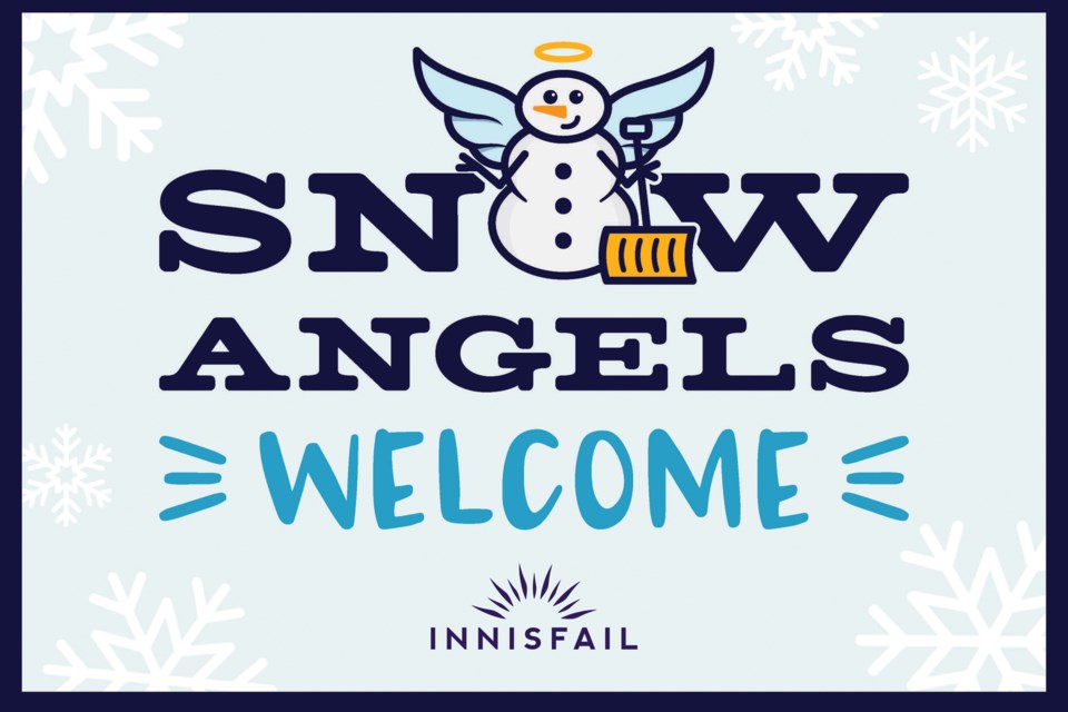 INN Snow Angels Sign