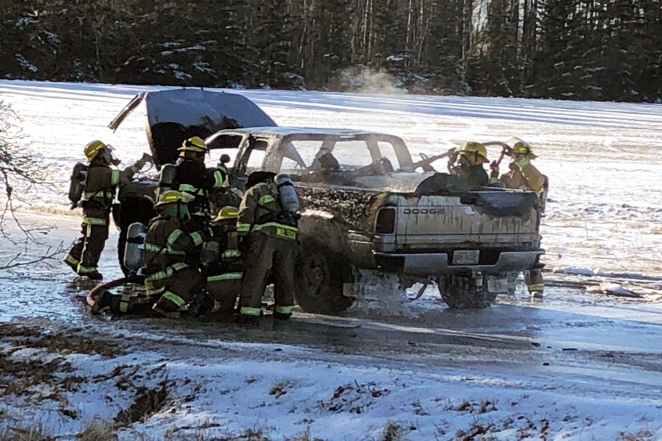 L Penhold vehicle fire