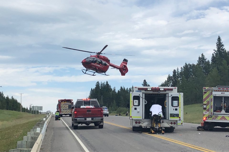 motorist airlifted for web