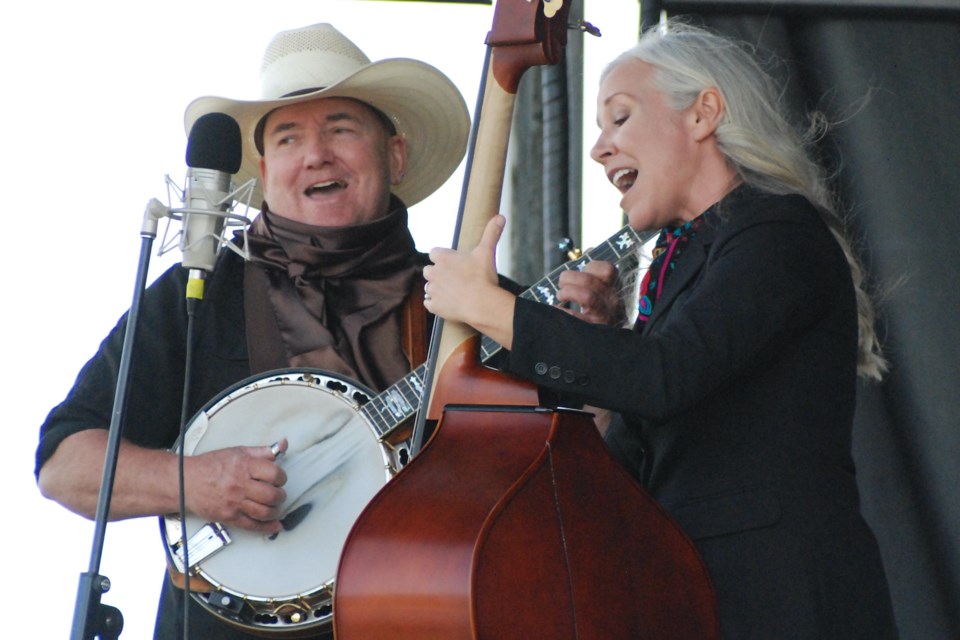 Craig Bignell and Suzanne Levesque, a duo who perform under the name Over the Moon, offered an energetic presence during a past performance. They will be returning to this year's all-Canadian lineup.
File photo/MVP Staff  