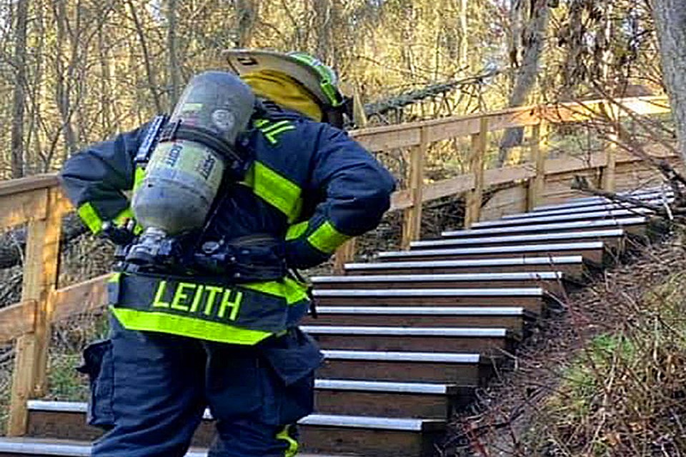 MVP Innisfail fire department stair climb