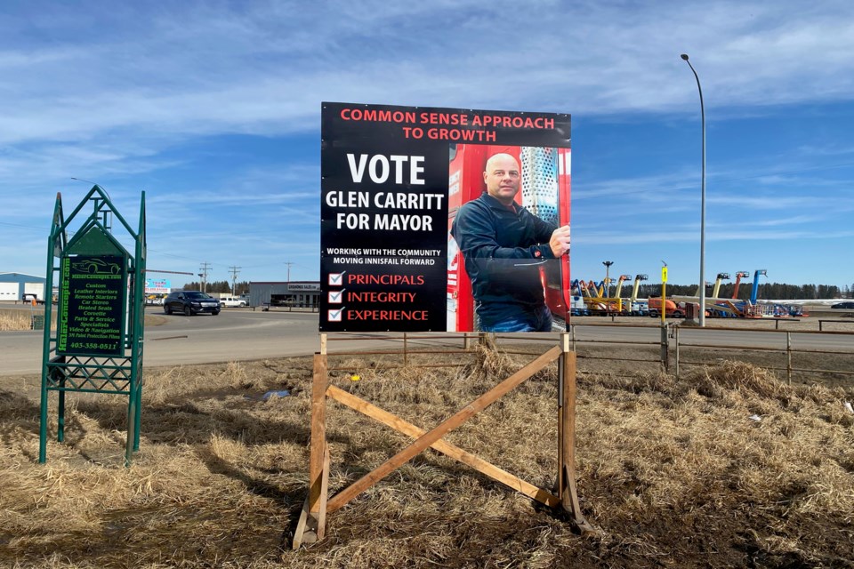 MVP New election sign bylaw