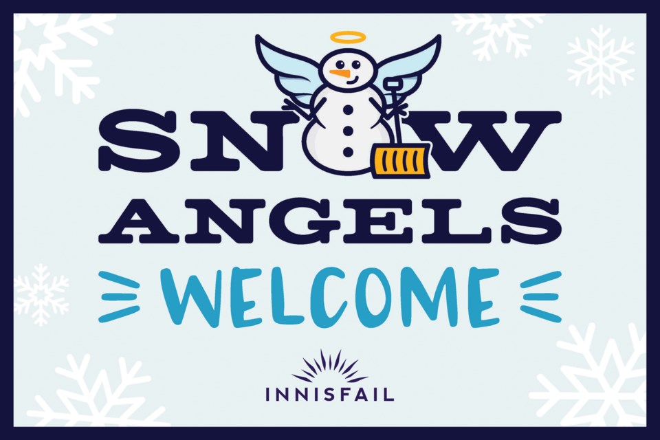 MVP Snow Angels Sign