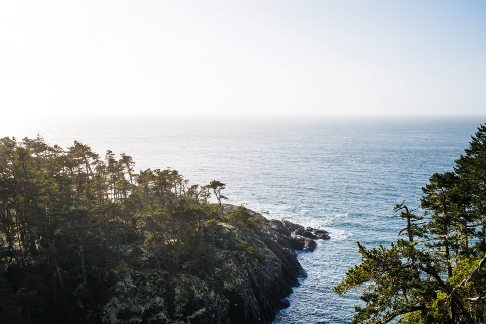 The B.C. coast. Innisfailians have an opportunity to virtually explore this breathtaking part of the country for three months starting on May 31 when the Town of Innisfail launches its 180-kilometre Sunshine Coast Trail Virtual Mission. Photo by Armon Arani