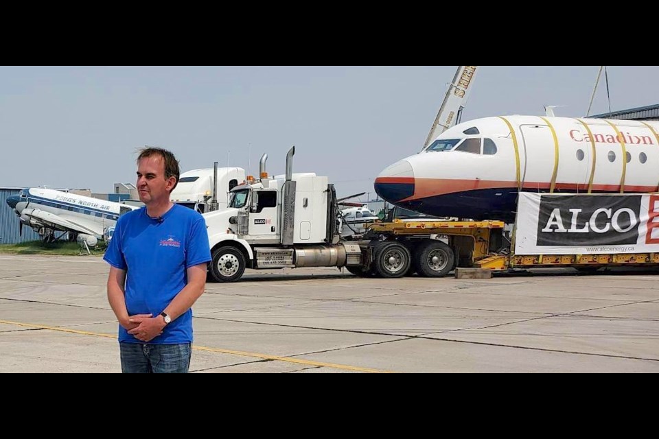 Arnold Begeman, an avid aviation enthusiast from the Netherlands who since 2008 has called home a farm near Innisfail, said he developed a love of planes at a young age when his dad would bring him to watch aircraft land and take off from the airport in Amsterdam.
Submitted photo