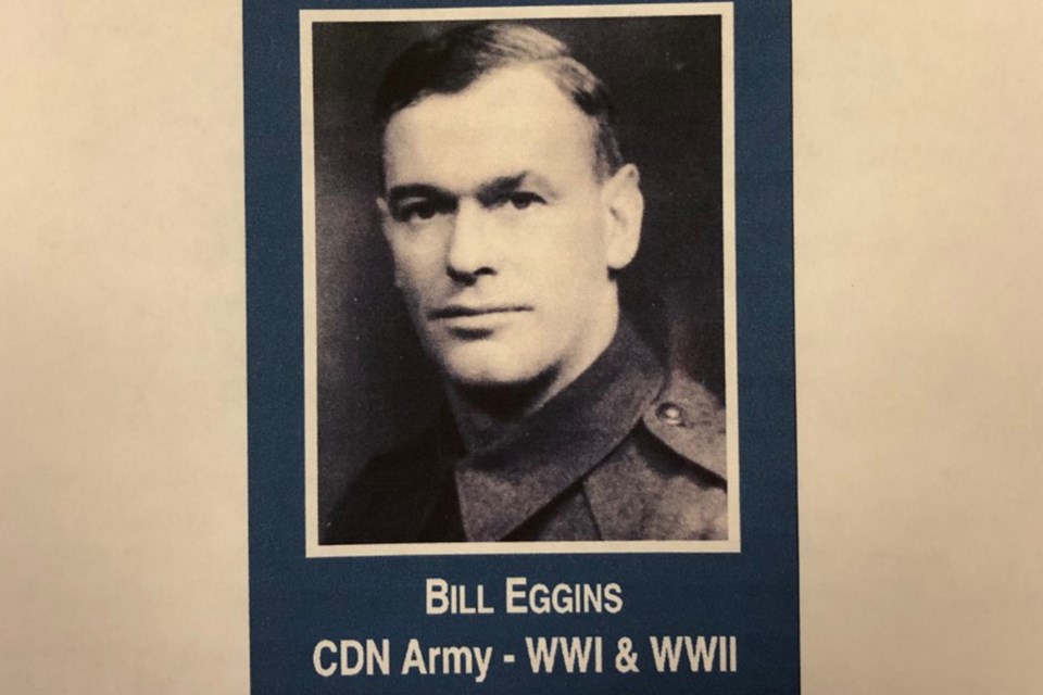 Bill Eggins served in both the First World War and the Second World War.
Dan Singleton/MVP Staff