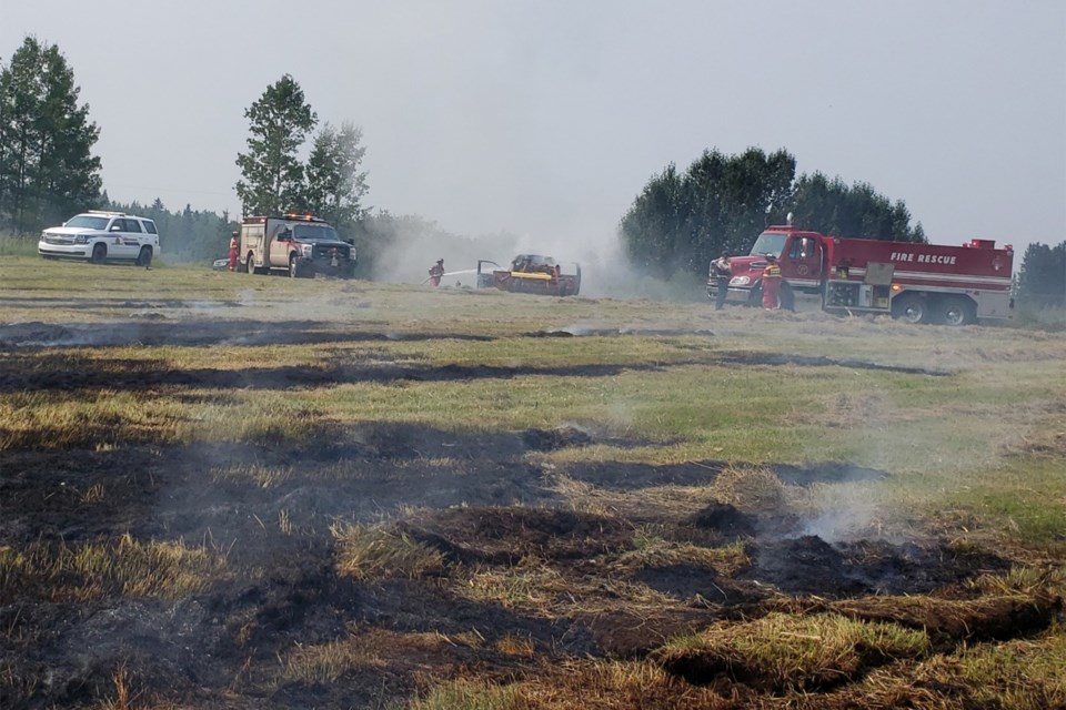 MVT Bearberry grass fire