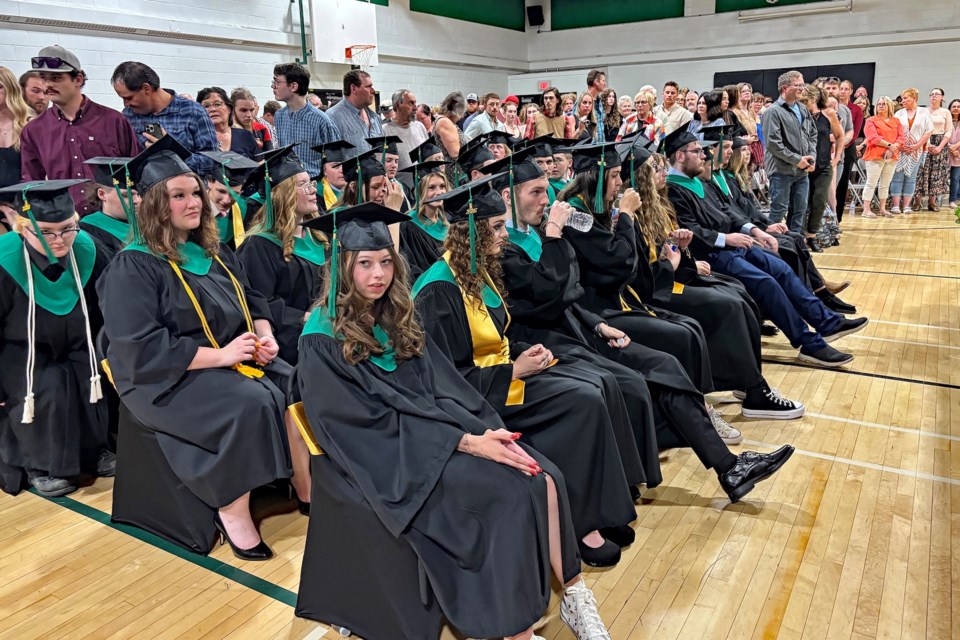 A look at the grads and some of the crowd that came out to support them.
Johnnie Bachusky/MVP Staff