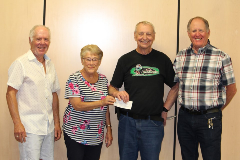 MVT Brent Trottier donation to Carstairs Nature Space