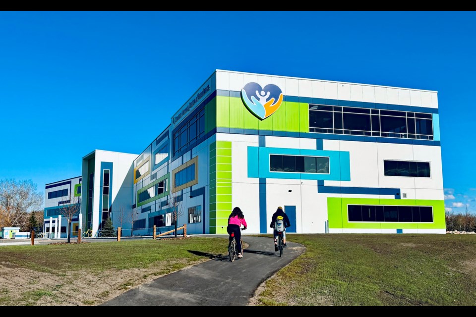 The new $29 milliion, three-storey Sheldon Kennedy Centre of Excellence in Red Deer, which houses the Central Alberta Child Advocacy Centre, officially opens on May 16. Johnnie Bachusky/MVP Staff