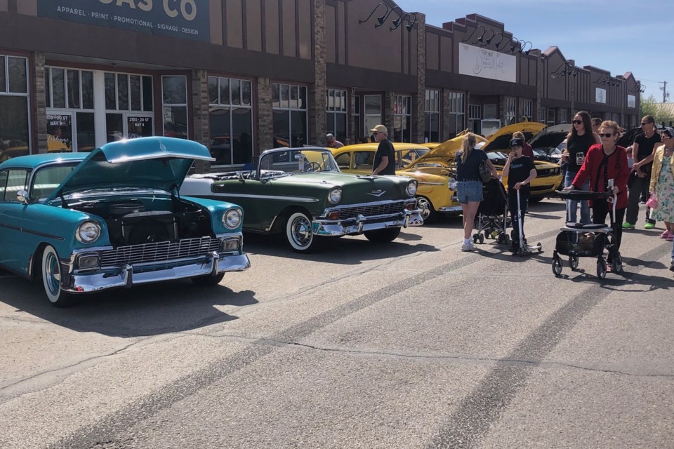Visitors of all ages enjoyed Saturday's Show & Shine in Didsbury.
