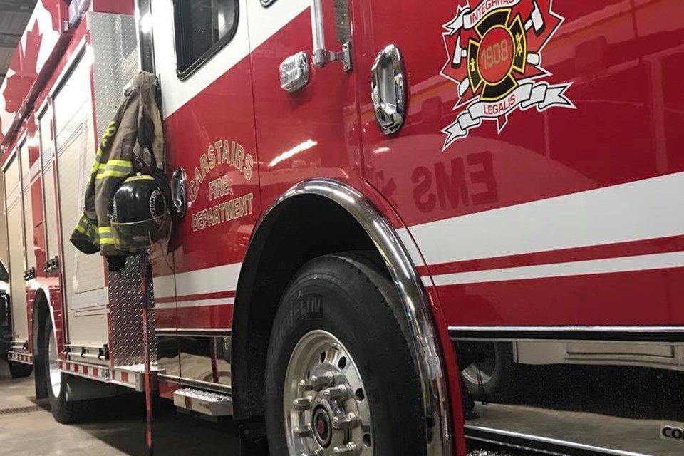 MVT Carstairs fire department truck