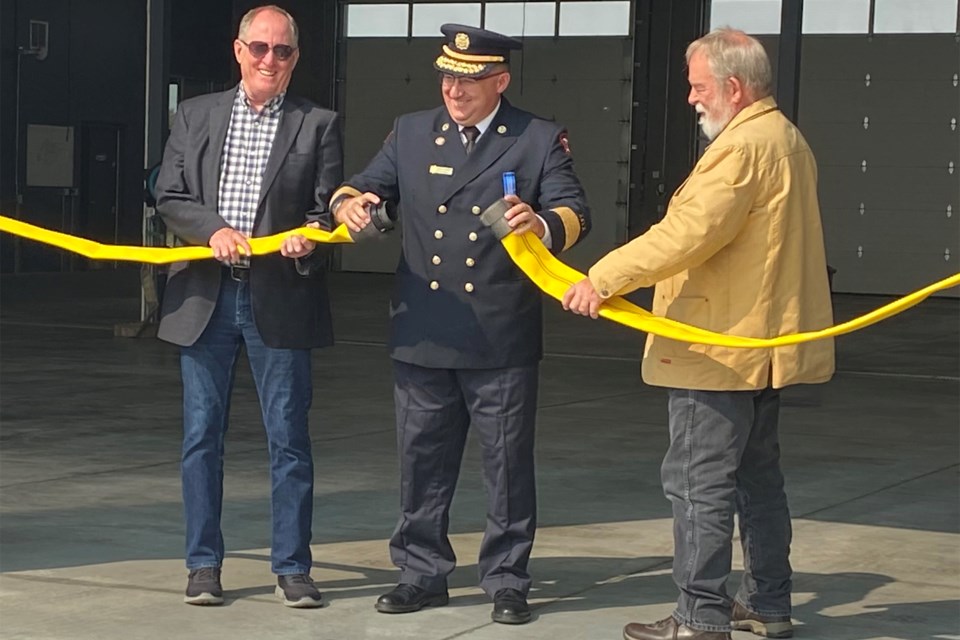 MVT Carstairs fire hall opening 2022
