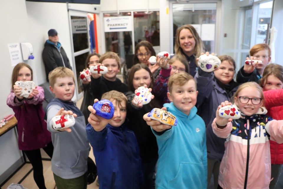 Our Docs Rock. That was the message and mission from a group of Grade 4 students from École John Wilson Elementary School who went to the Innisfail Medical Clinic on May 19 to honour local physicians on World Family Doctor Day. Johnnie Bachusky/MVP Staff