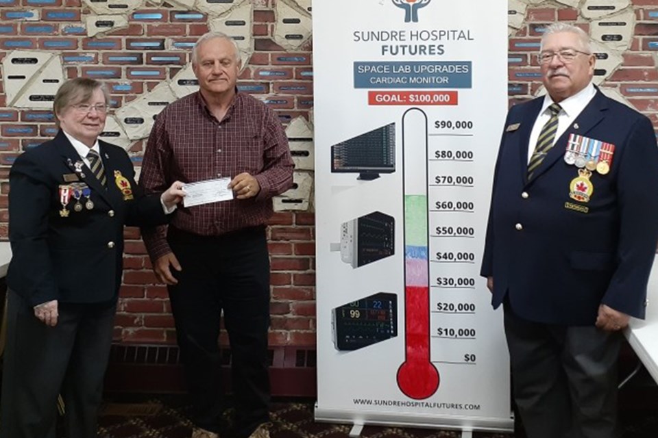 MVT DONATION-legion to hospital