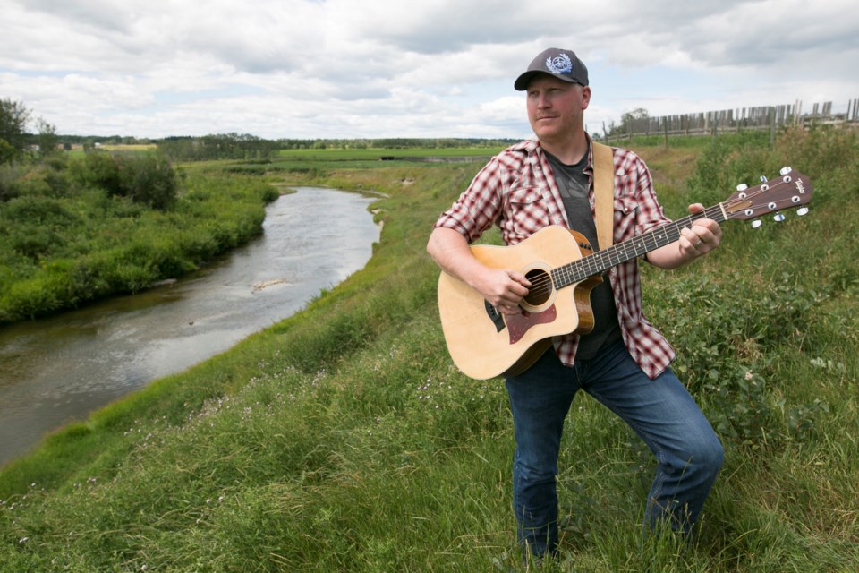 Dustin Farr, a local singer and songwriter who works as an instructor at Olds College, will be the headline performance for an upcoming fundraiser in support of those impacted by the Canada Day twister that tore through a portion of Mountain View County. 
Photo courtesy of Dustin Farr