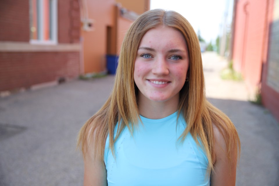 Katey van den Bosch, 14, is one of several local teammates who will be going to Sweden July 25-29 to compete in the world championships. A news release says this marks the first time a Canadian junior team has competed at this level.