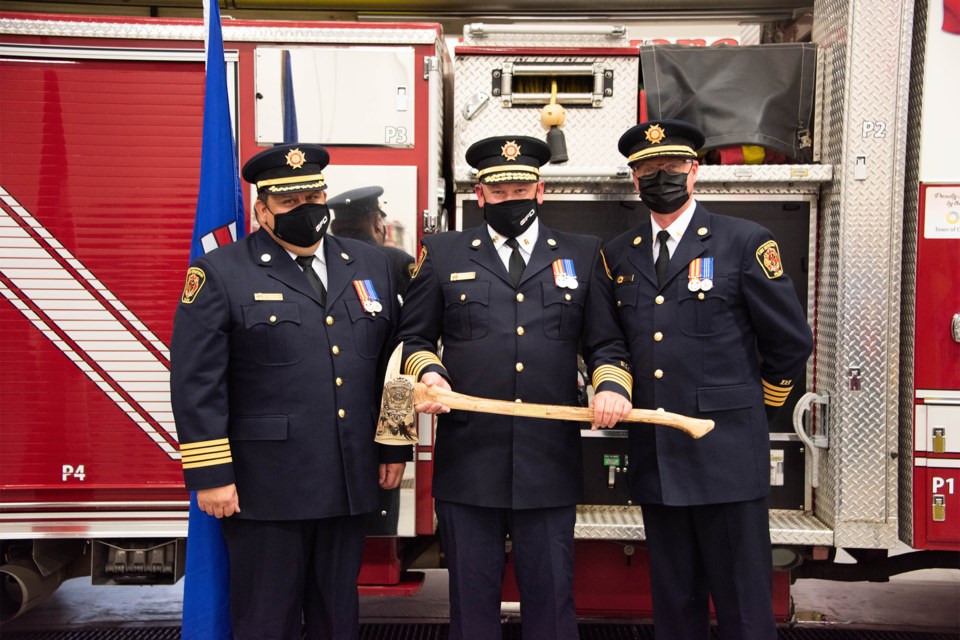 MVT Fire Chief axe award