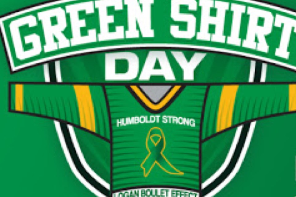 April 7 declared Green Shirt Day in Olds MountainviewToday.ca