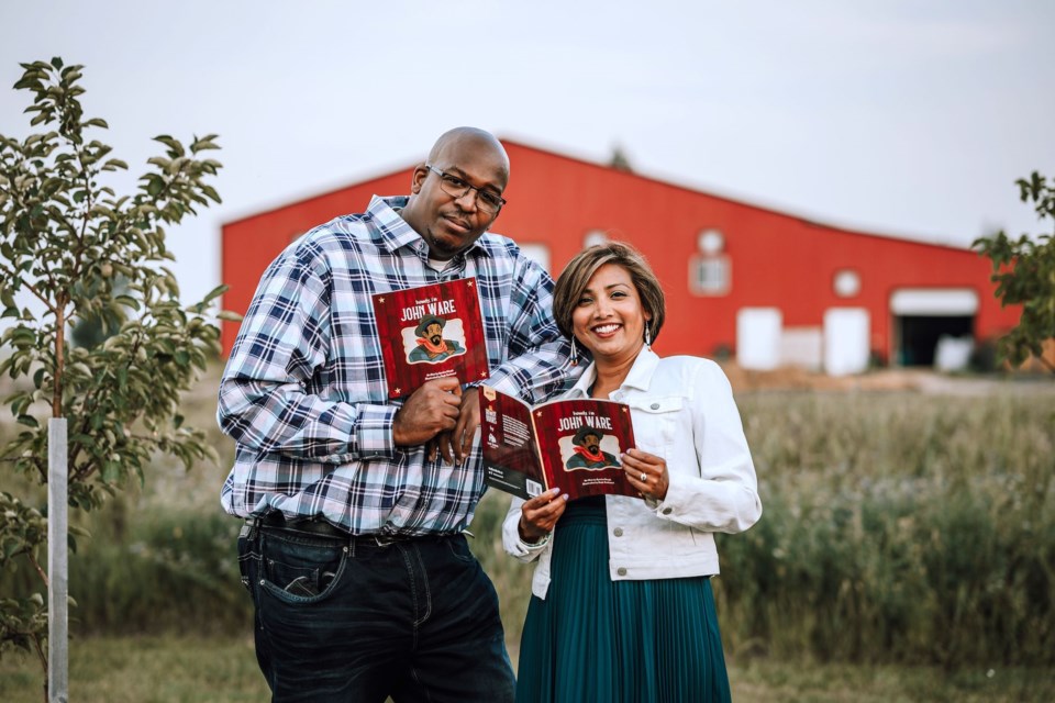 Ayesha Clough, a Carstairs-based publisher who founded Red Barn Books and author behind the first in a children's book series shining a spotlight on Alberta pioneers who helped shape the province, teamed up with Hugh Rookwood, an Airdrie-based illustrator who enthusiastically jumped at the opportunity to help create Howdy, I'm John Ware, which recently won two awards. 
Meghan Unger Photography