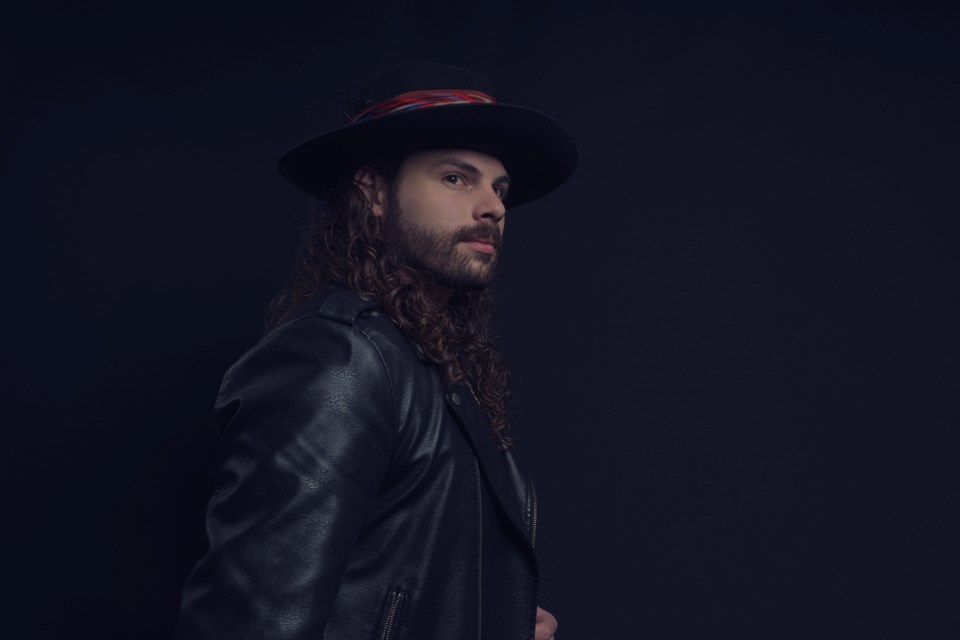 Former Innisfail High School student Devin Cooper is now a bonafide award-winning country/rock star after winning Horizon Male Artist of the Year at the 2023 Country Music Alberta Awards. Submitted photo