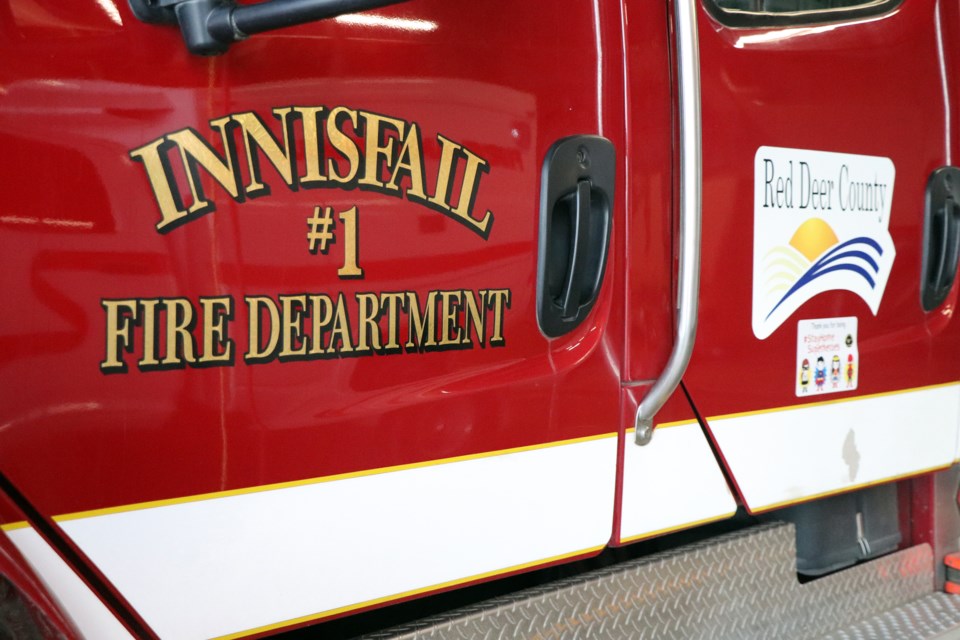 MVT Innisfail Fire Department train and car crash