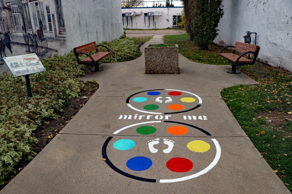 MVT Innisfail sidewalk game