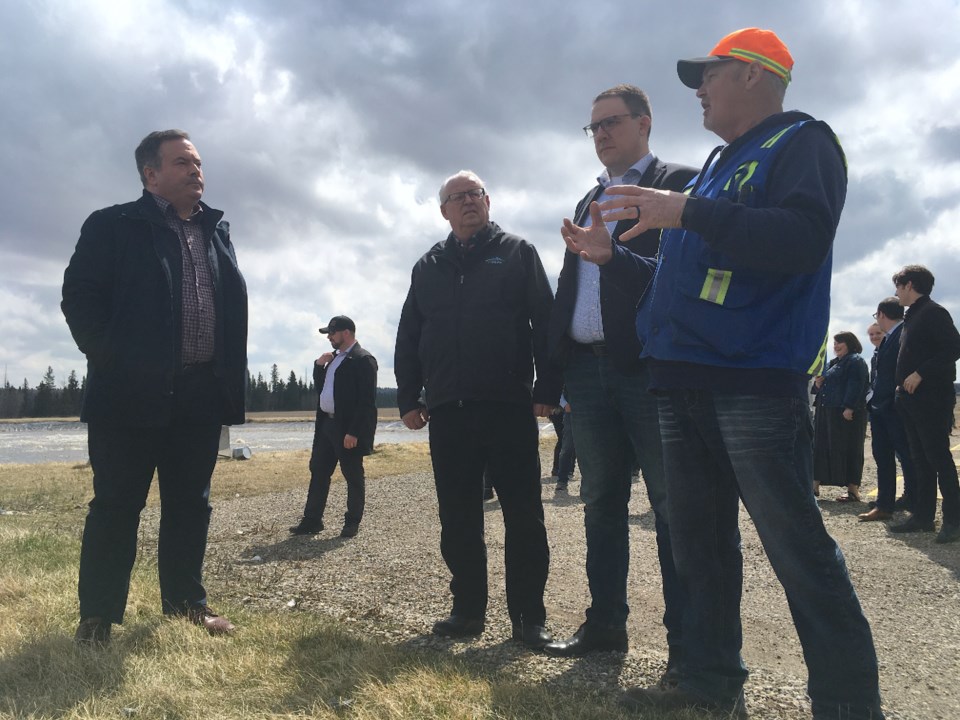 MVT-Kenney visit sewage facility